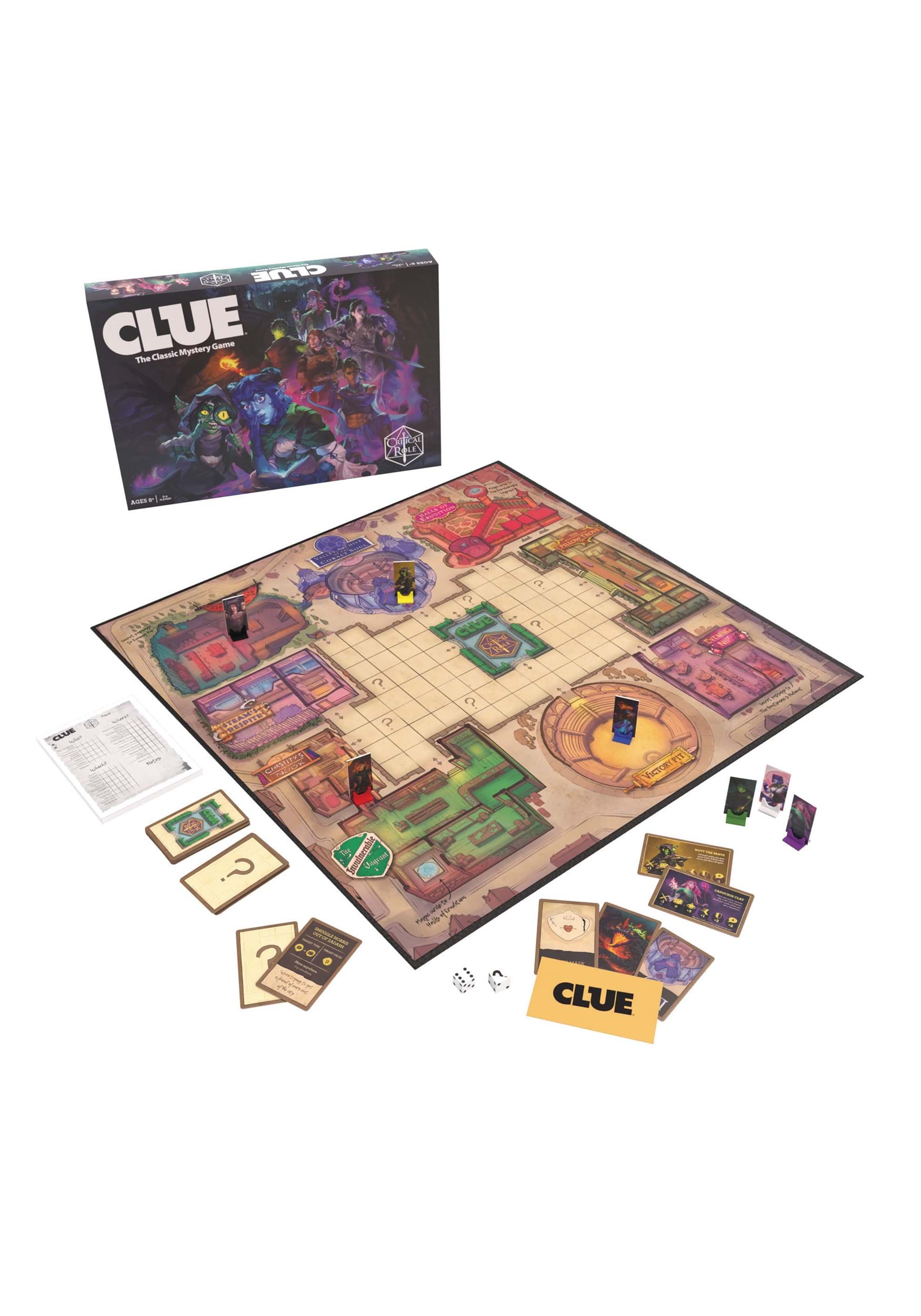 Clue: Critical Role Board Game Edition