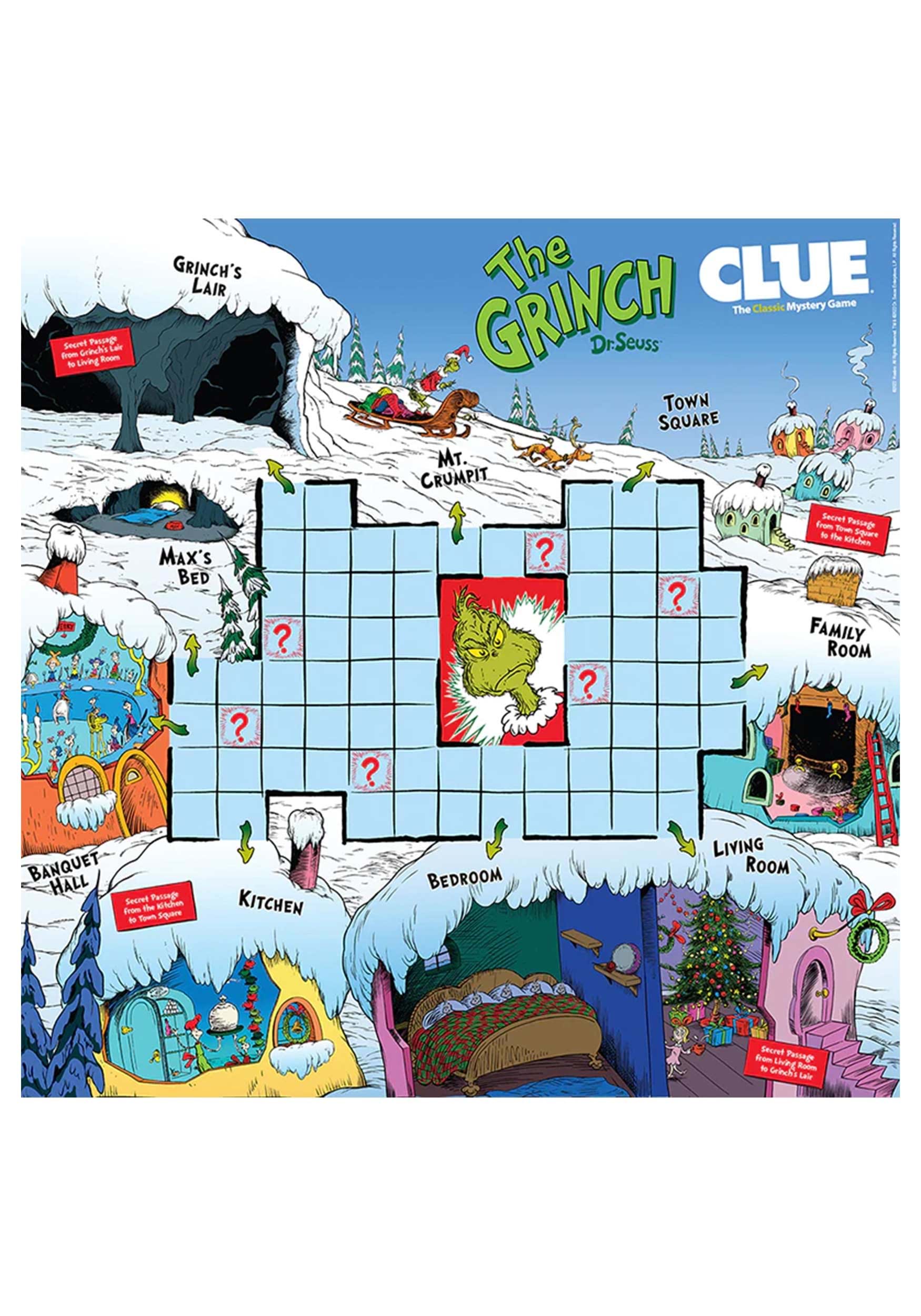 The Grinch Clue Game