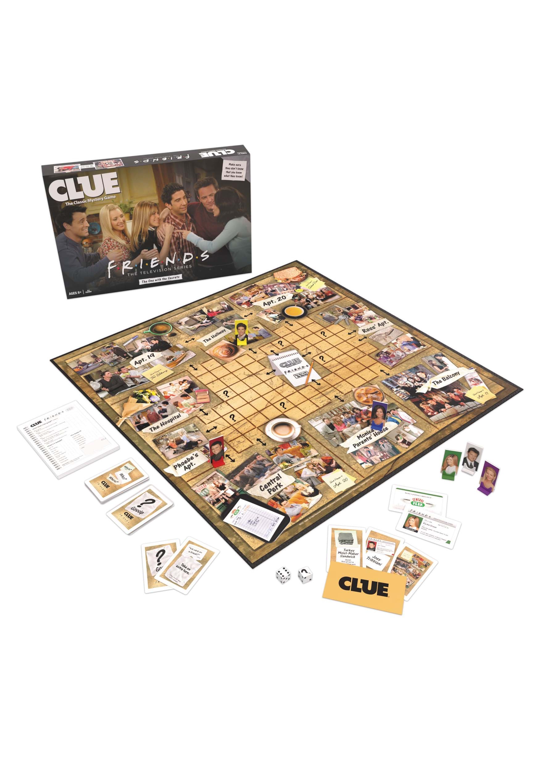 Clue: Friends Board Game Edition