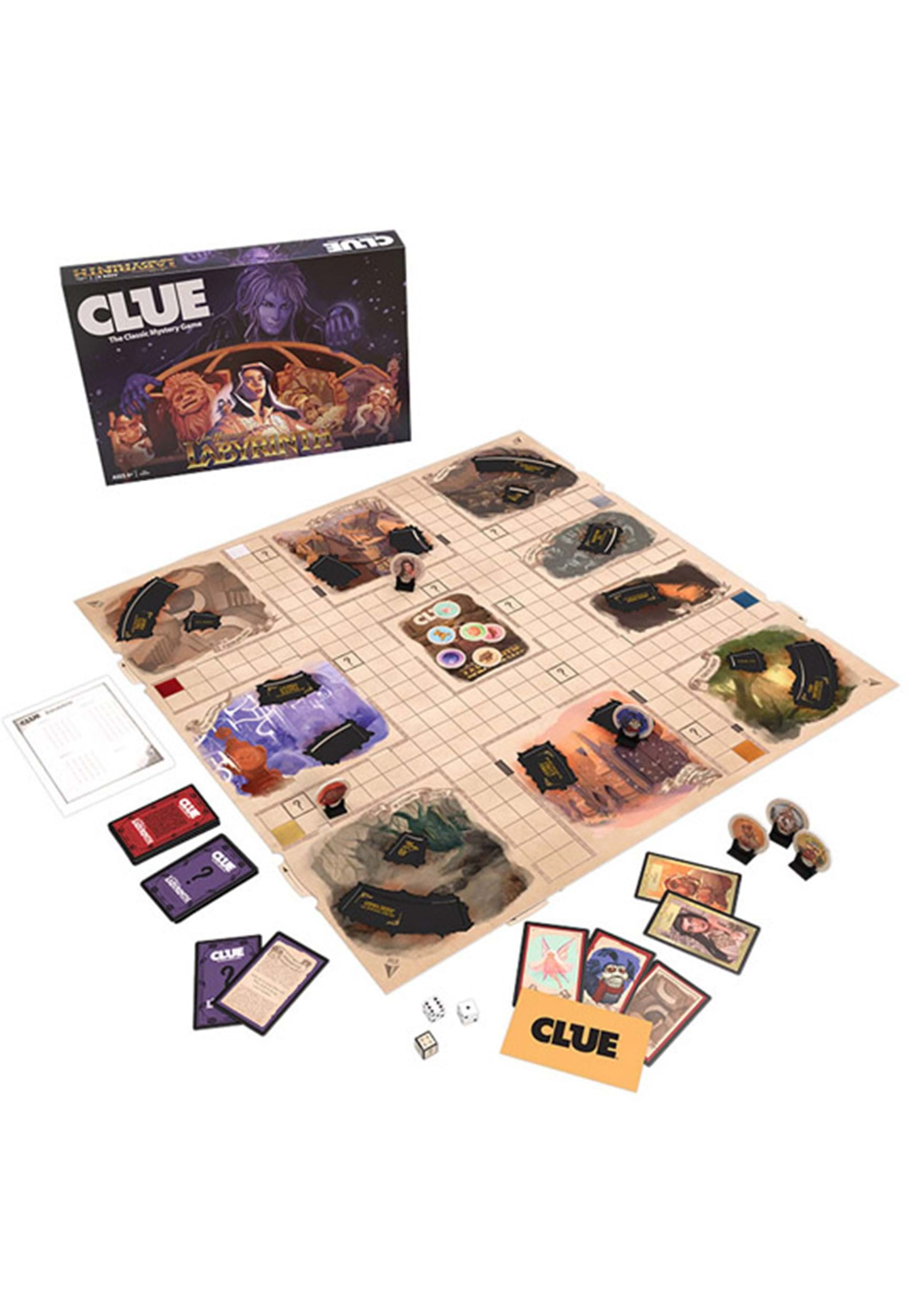 Labyrinth Clue Board Game