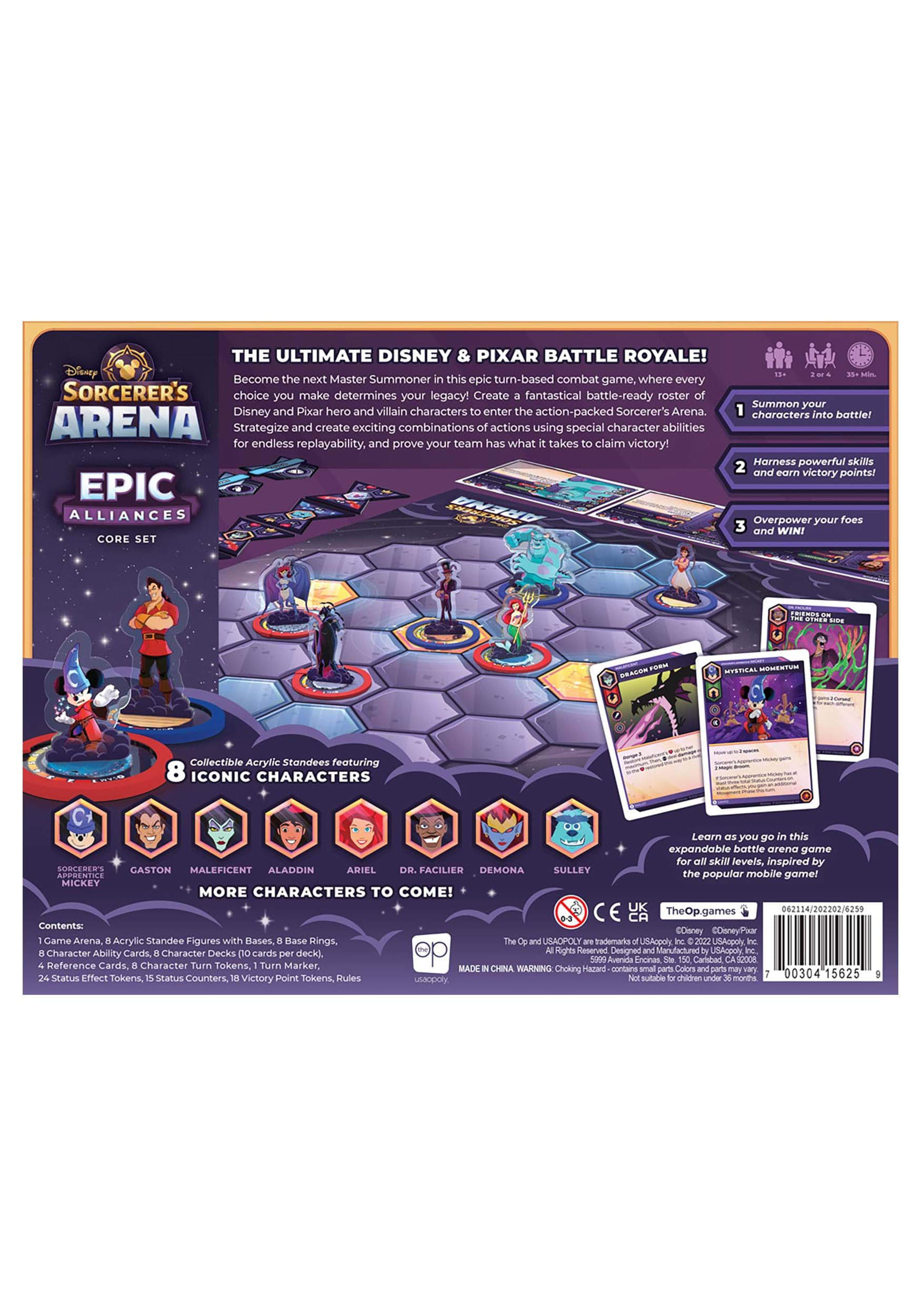 Disney Sorcerer's Arena: Epic Alliances Card Sleeves (100), Accessories