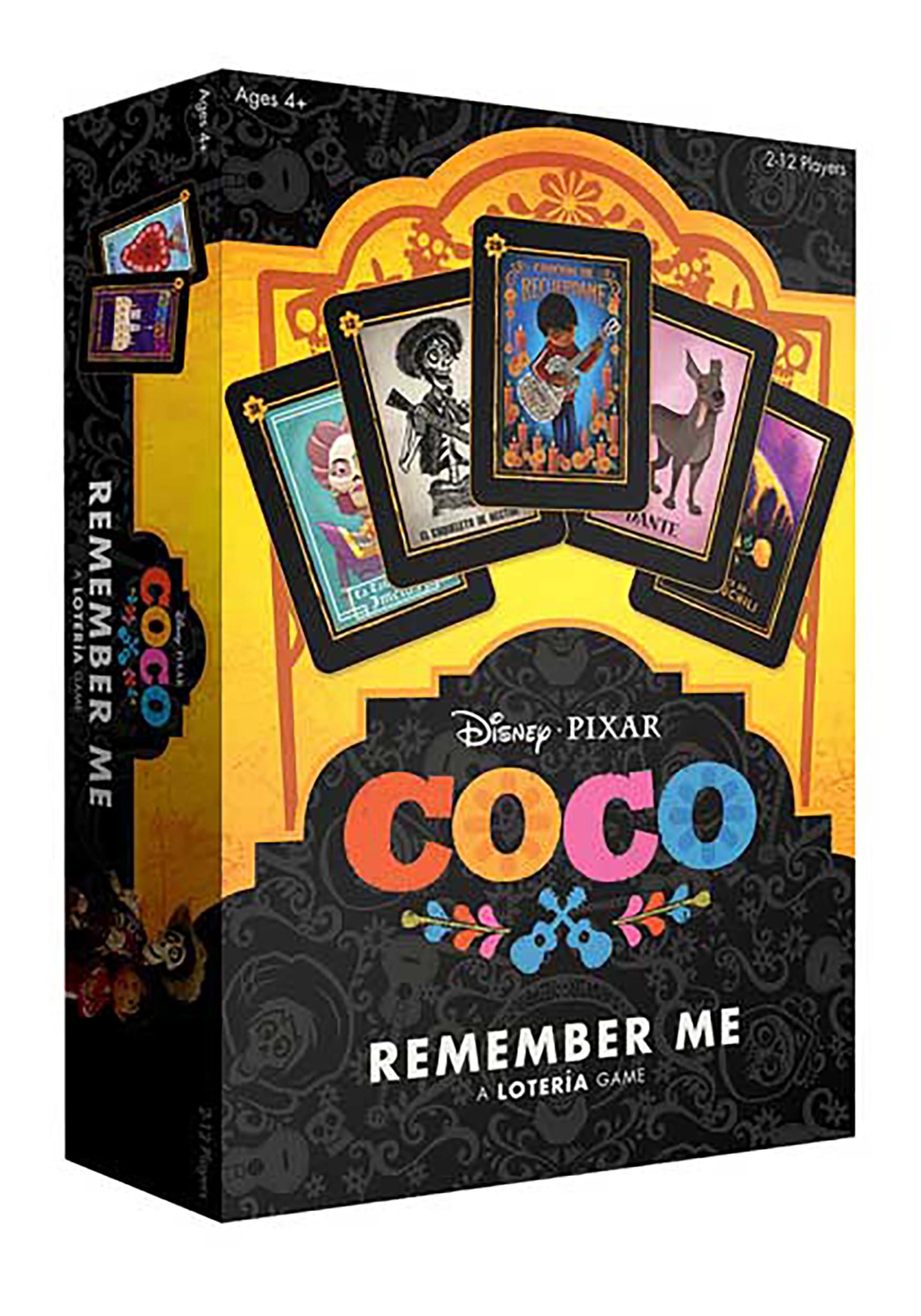 Coco: "Remember Me" A Lotería Game (English/Spanish Rules)