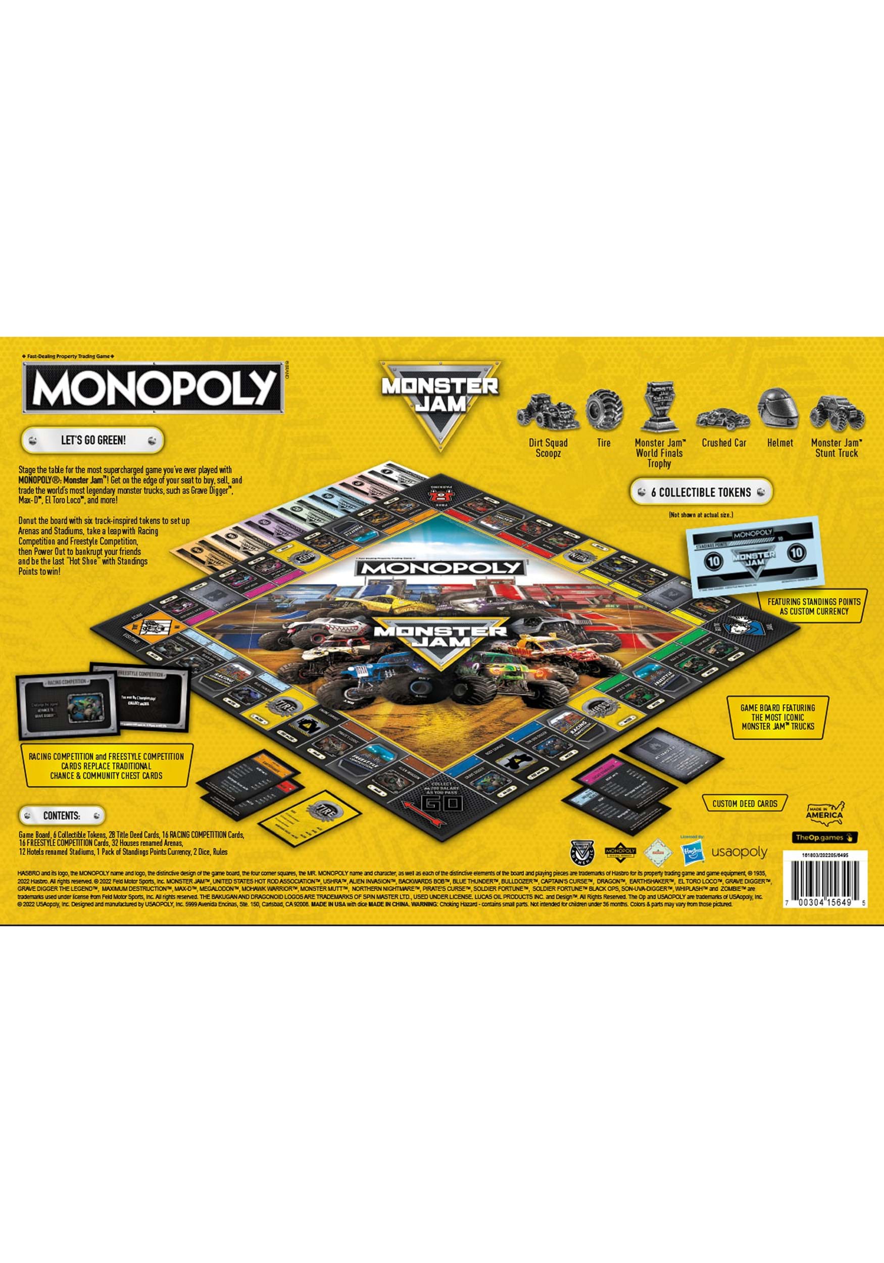 MONOPOLY: Monster Jam Edition