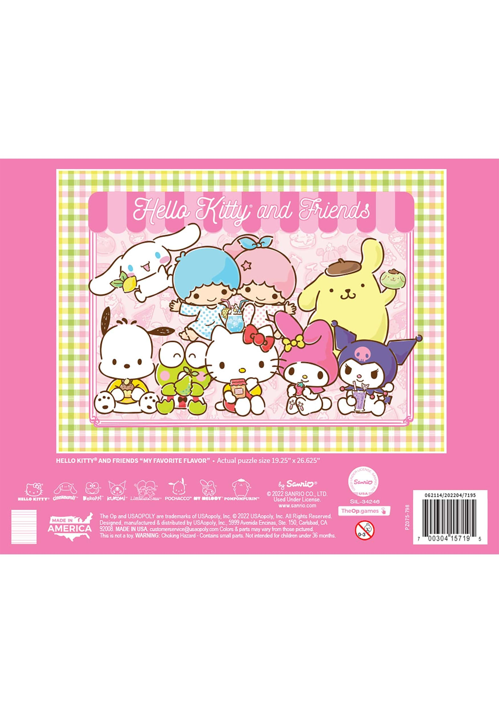 Hello Kitty and Friends 1000 Piece Puzzle