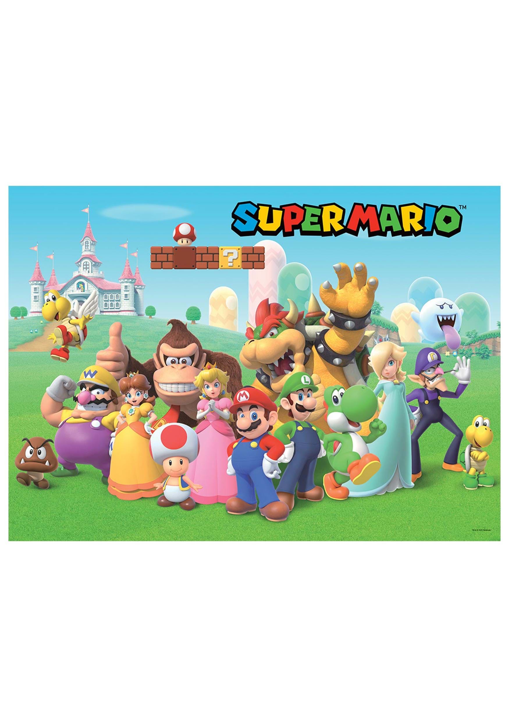 Super Mario 1000 Piece Mushroom Kingdom Puzzle
