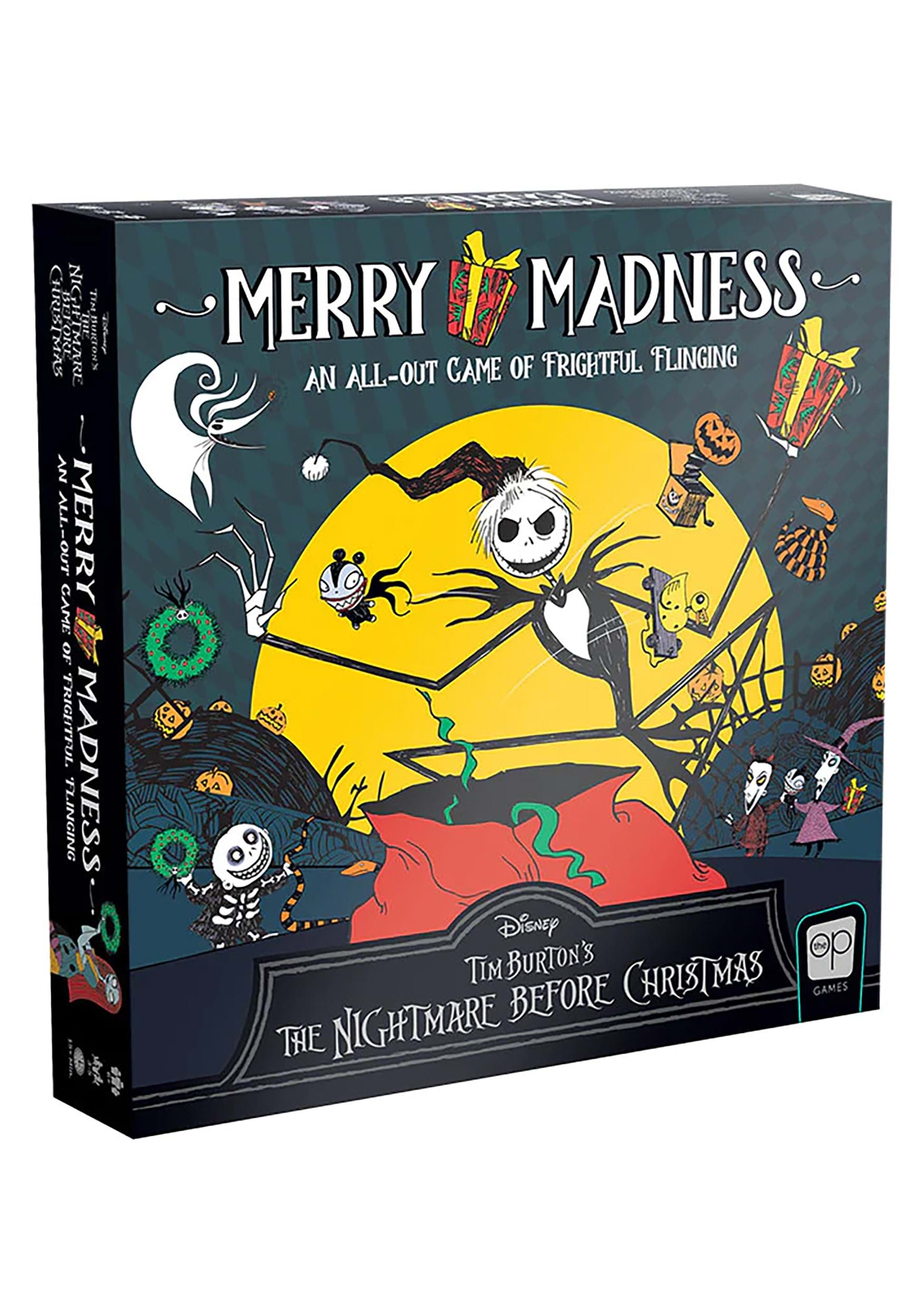 Disney Nightmare Before Christmas Merry Madness Game
