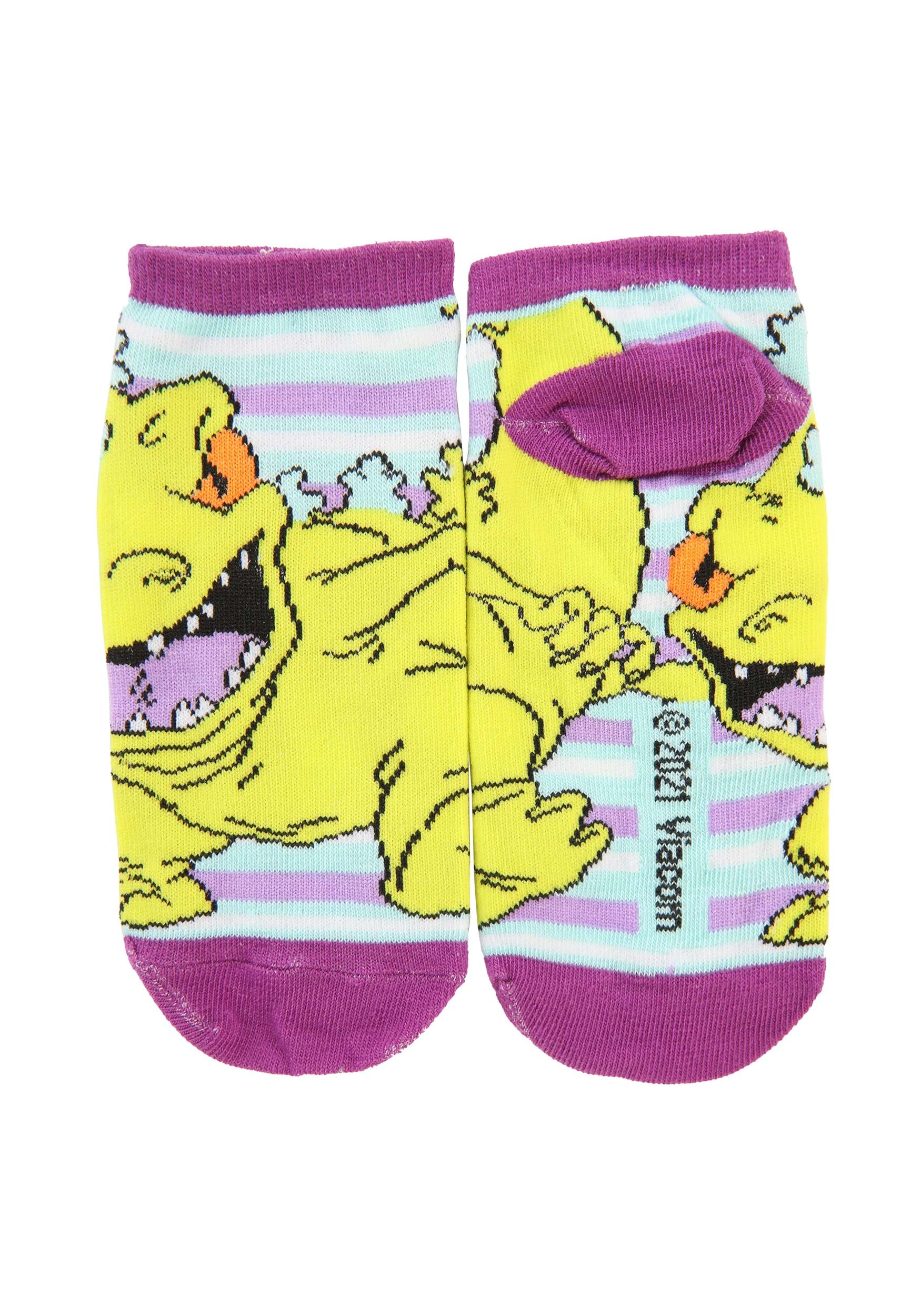 Ladies Nickelodeon Classics 5 Pair Low Cut Socks