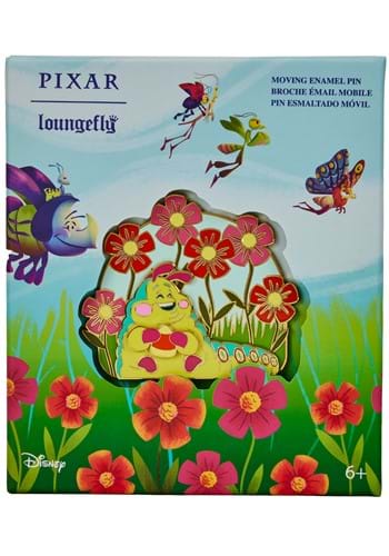 Loungefly Pixar Bugs Life Heimlich Flowers Collector Box Pin