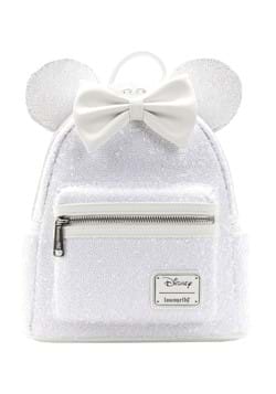 Loungefly Disney Minnie Sequin Wedding Mini Backpack