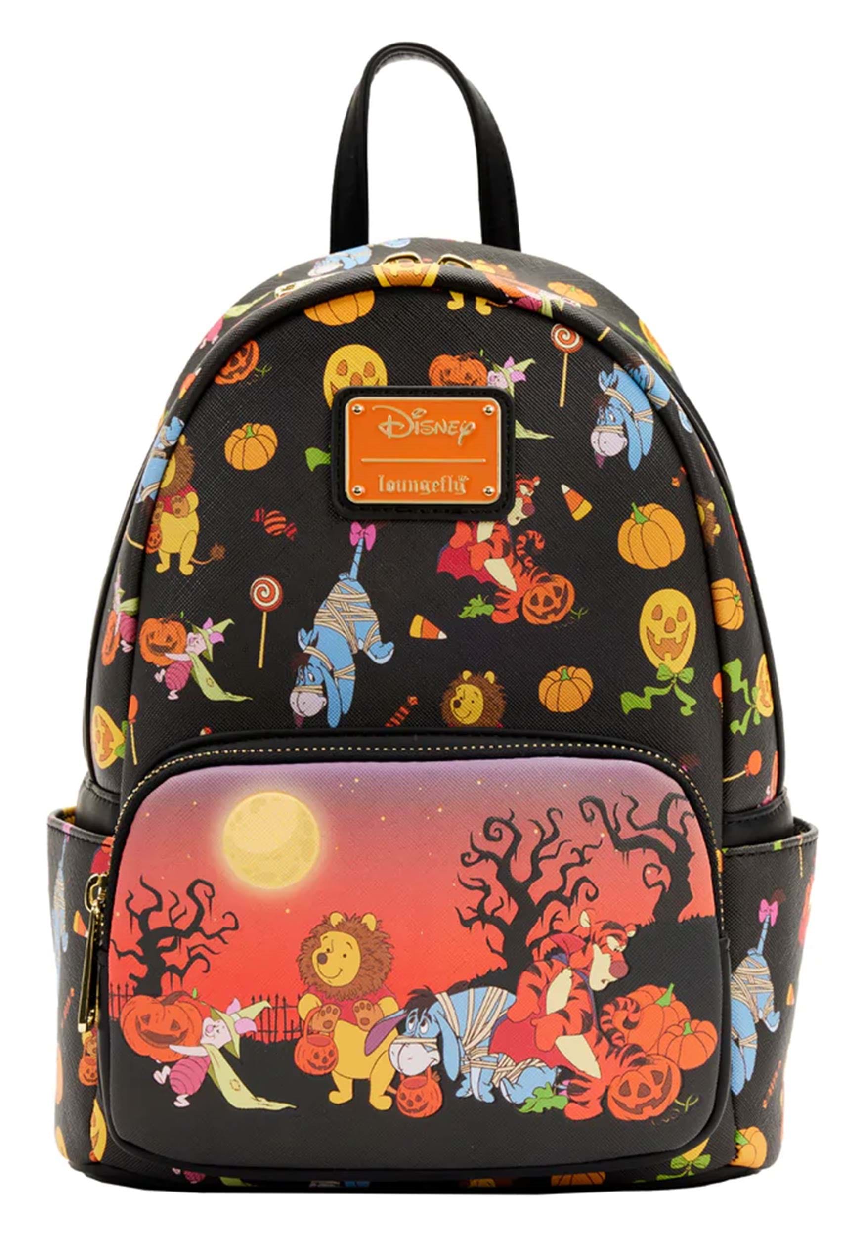 Loungefly Disney Winnie the Pooh Halloween Group Mini Backpack for Women