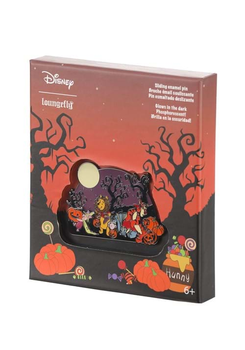 Loungefly Disney Winnie the Pooh Halloween Gang 3 Inch Pin