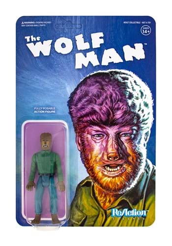 Universal Monsters Reaction The Wolf Man Figure