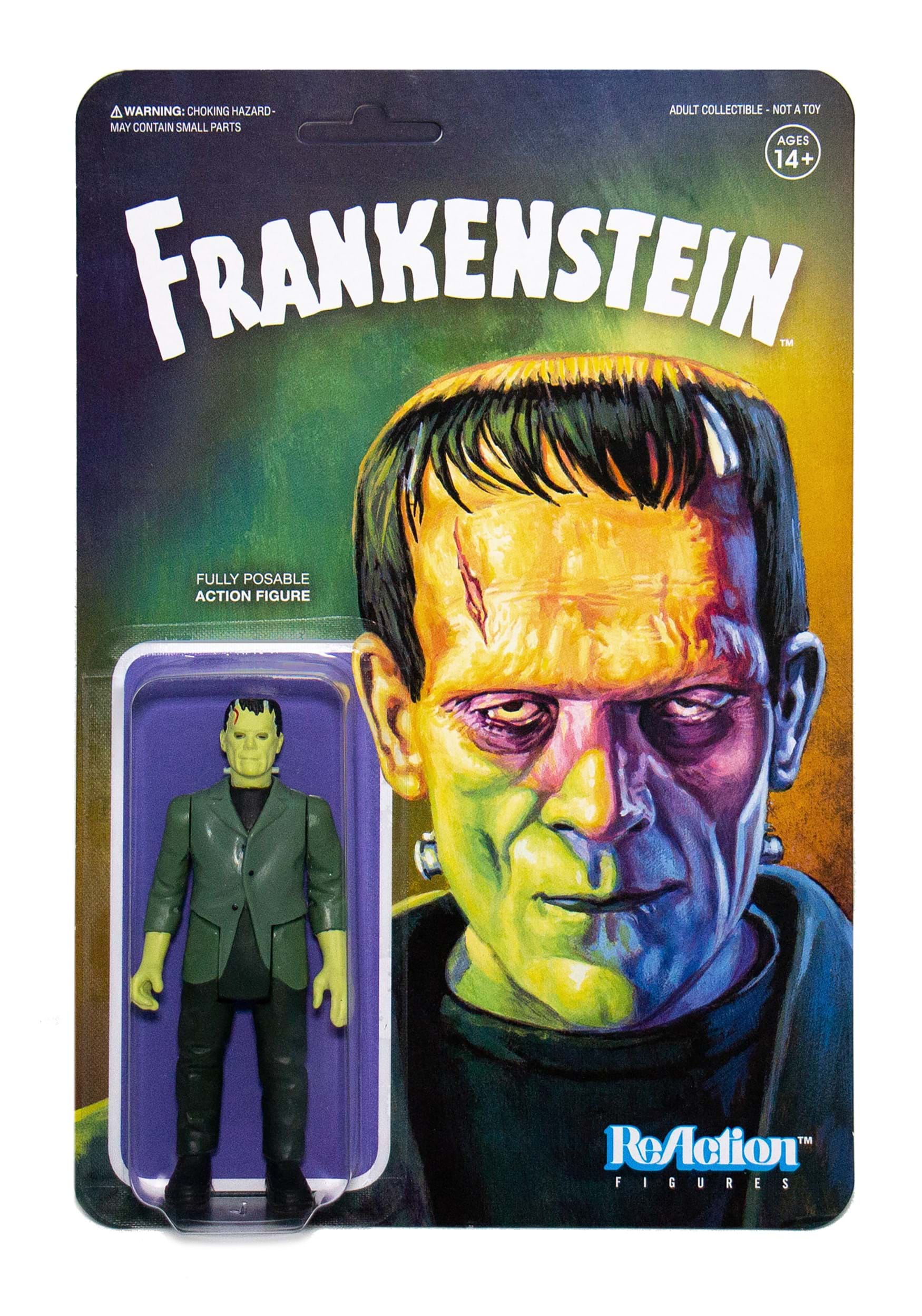 Universal Monsters Frankenstein Reaction Action Figure