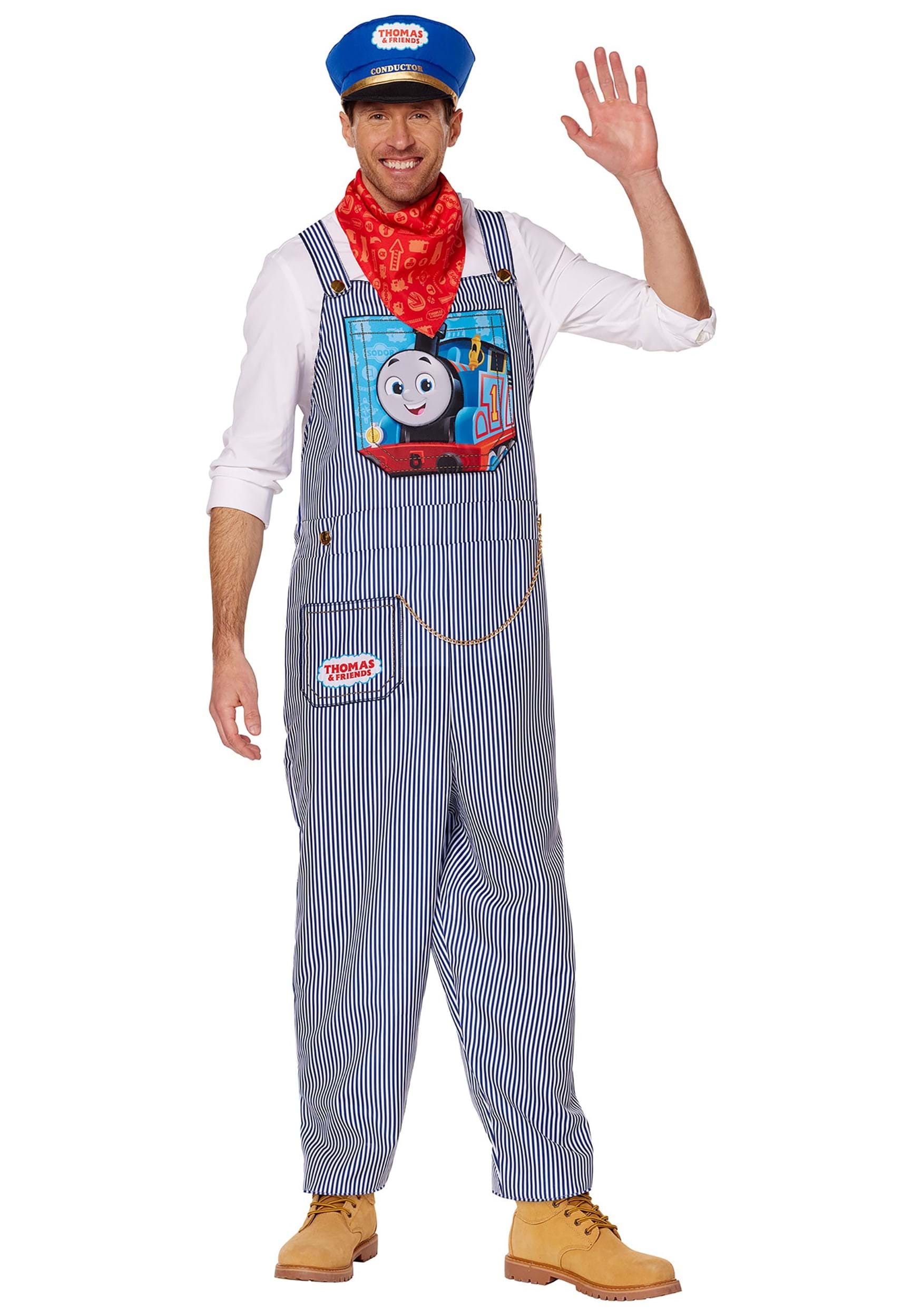 Thomas the Tank Engine Conductor Costume for Adults