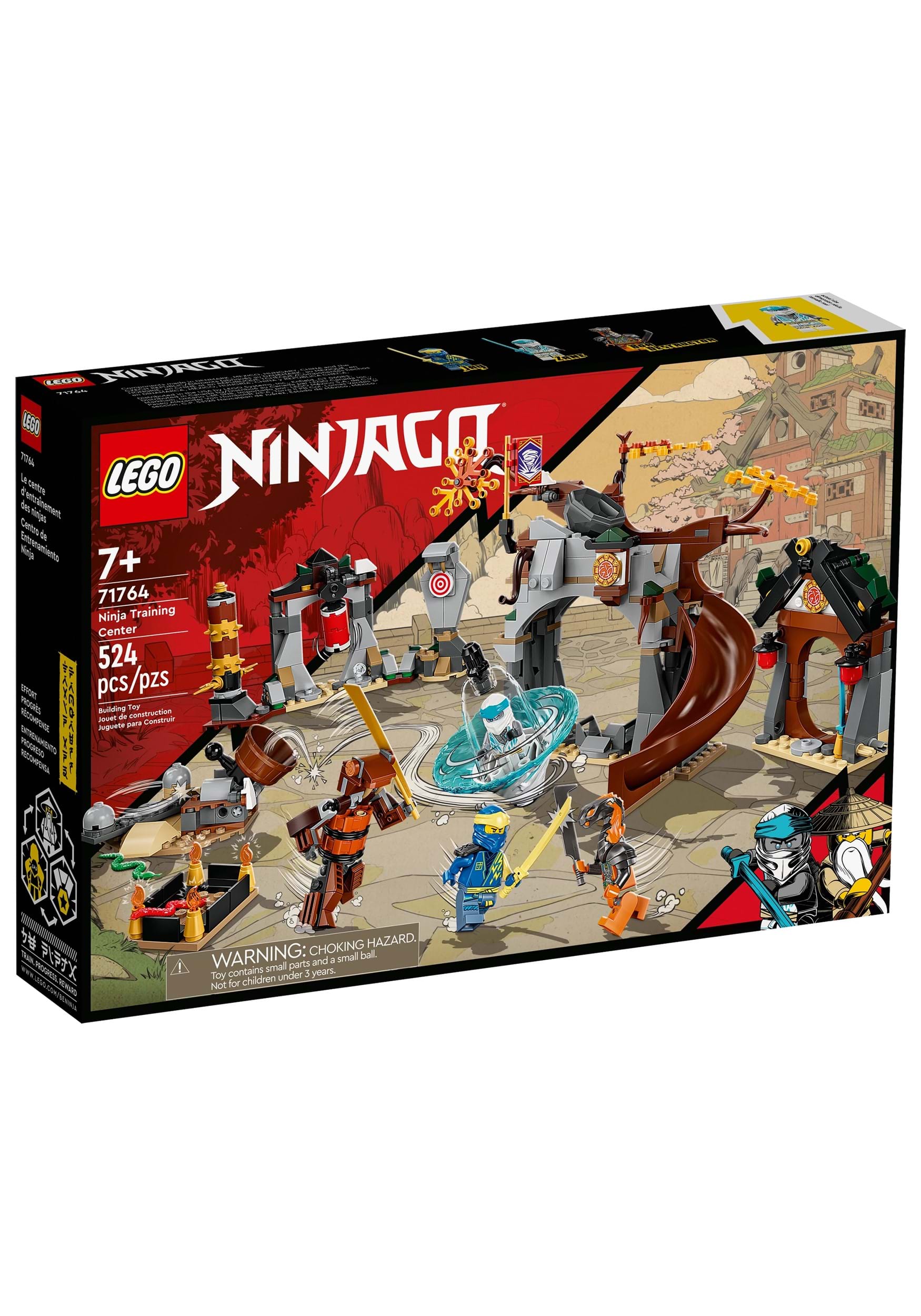 Op en neer gaan Op te slaan Beyond LEGO Ninjago Ninja Training Center Set