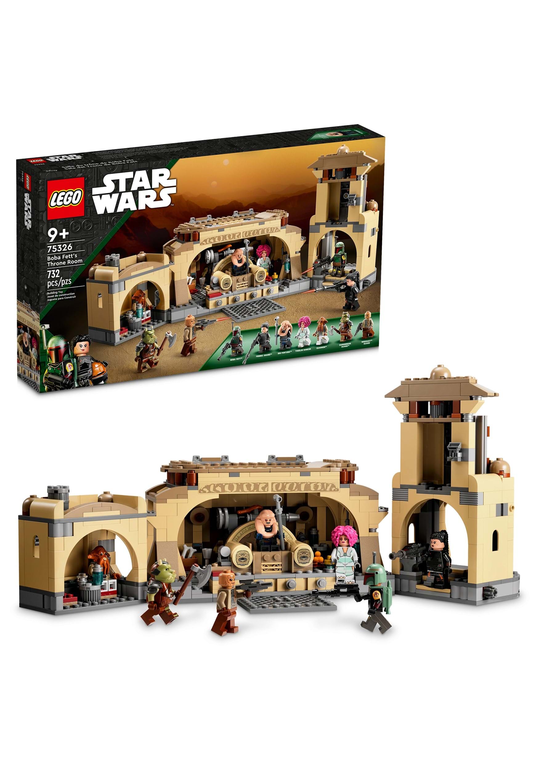 LEGO Star Wars Boba Fetts Throne Room Building Kit