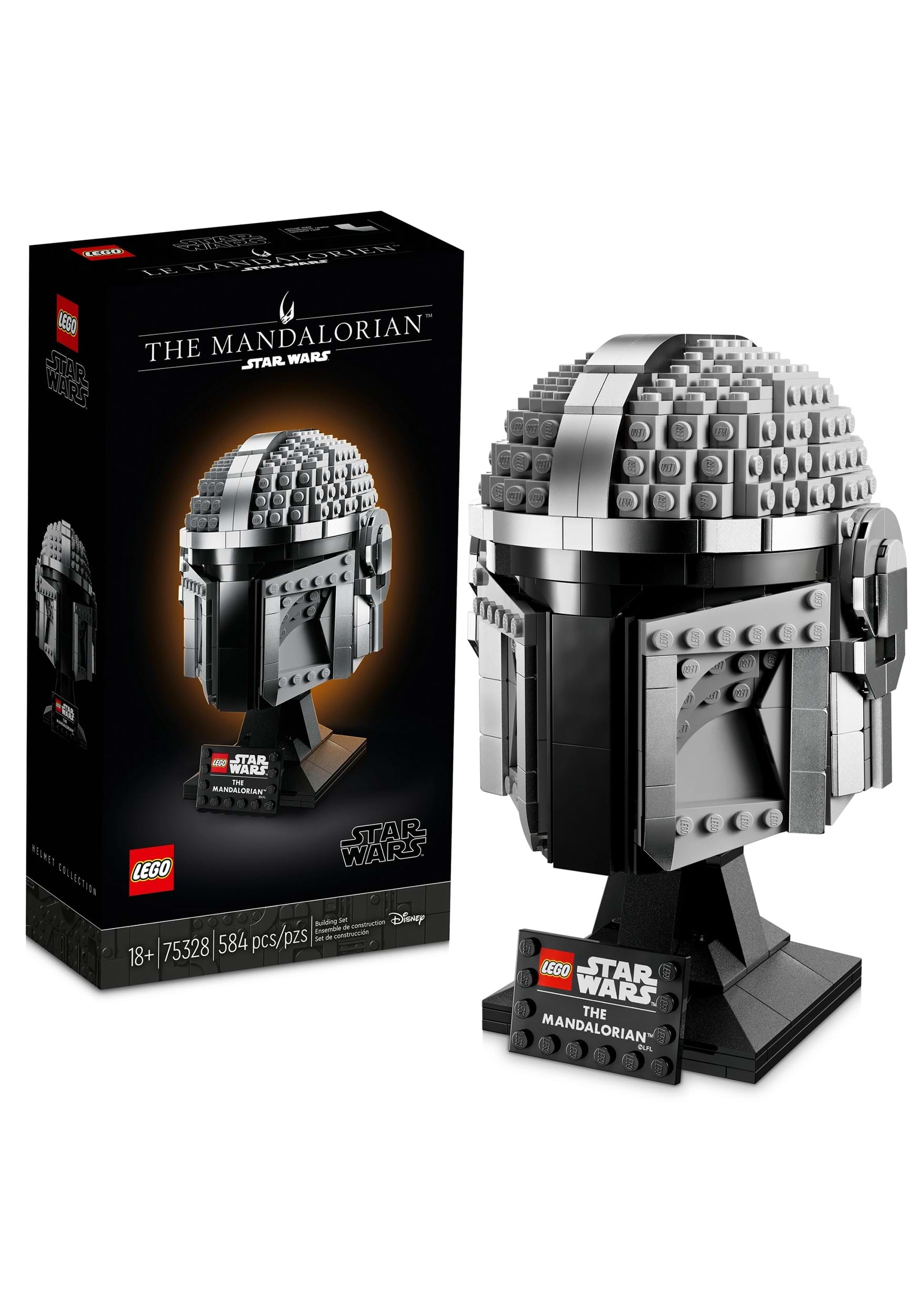 LEGO Star Wars The Mandalorian Helmet Building Kit
