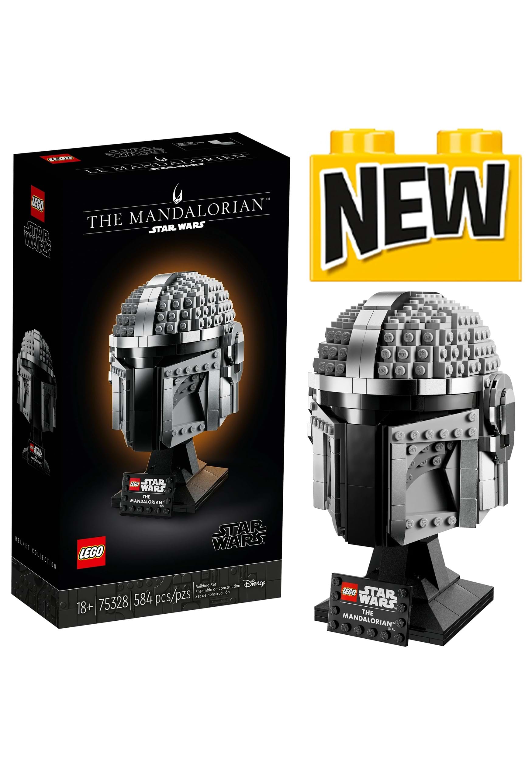 LEGO Star Wars The Mandalorian Helmet Building Kit