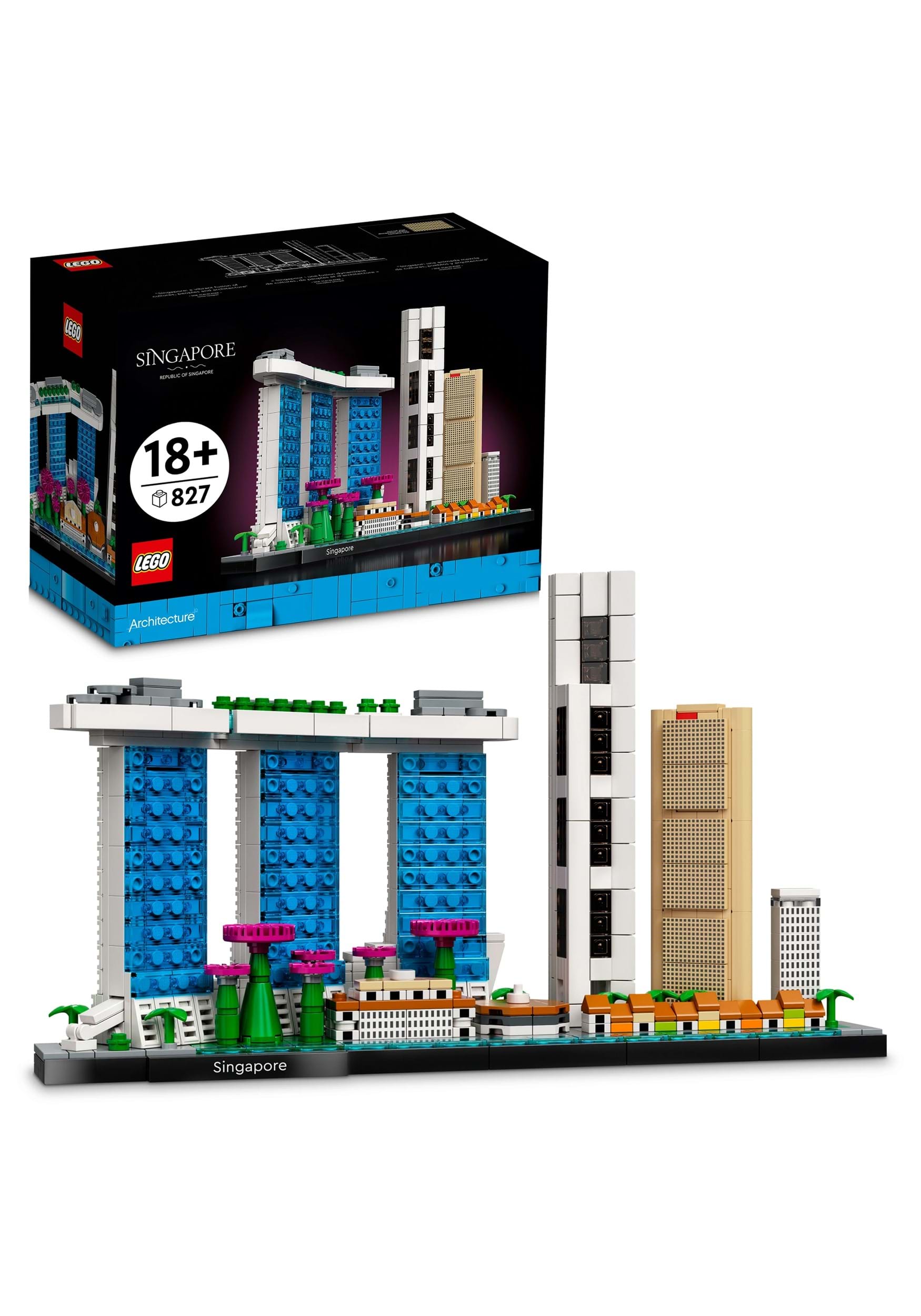 LEGO Singapore Architecture Skyline Building Set