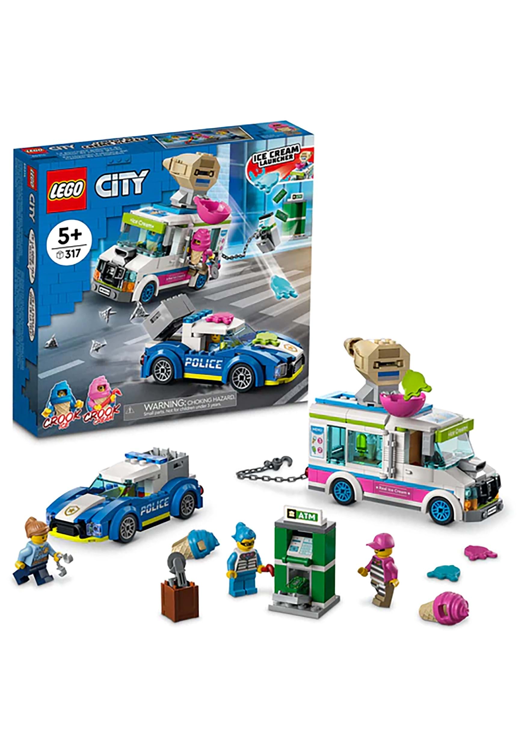 LEGO City Ice Cream Truck Police Chase Set