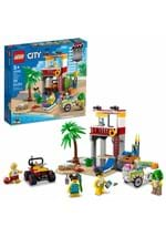 LEGO City Beach Lifeguard Station Building Set Alt 2