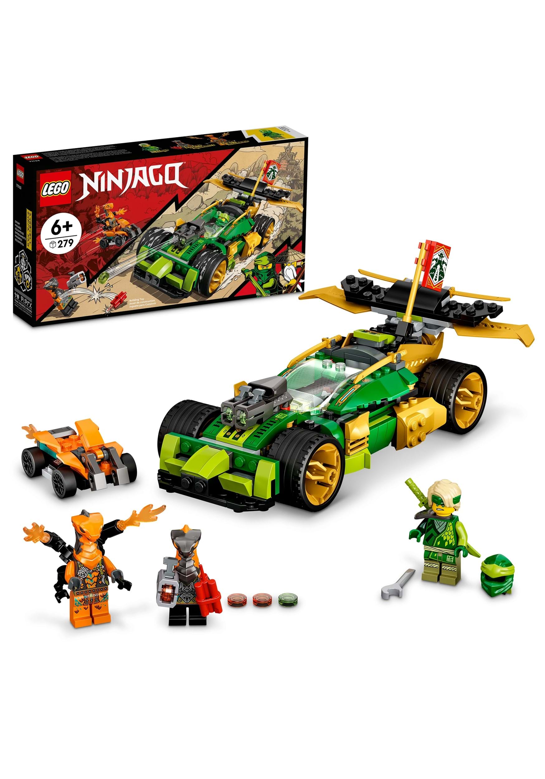 LEGO Ninjago Lloyds Race Car EVO Set