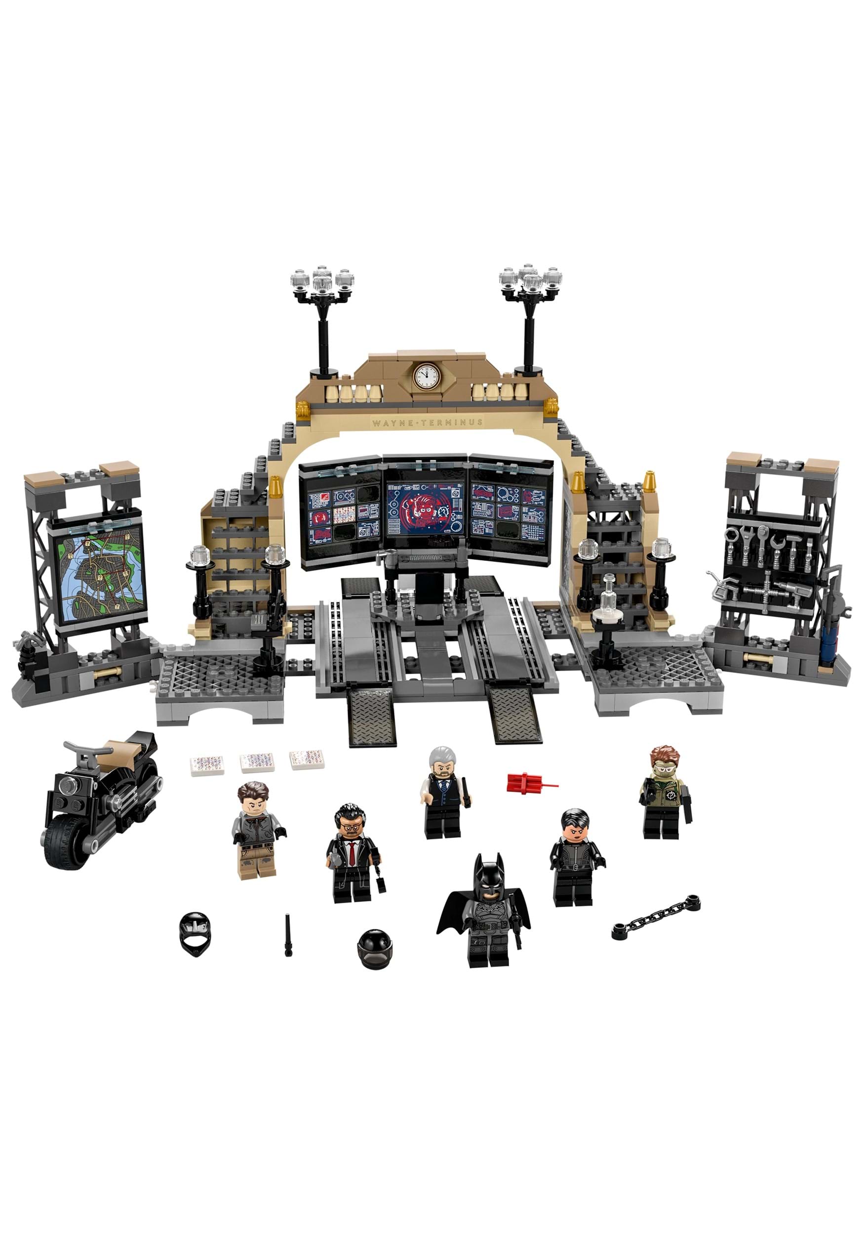 LEGO Batman Batcave: The Riddler Face-Off Building Kit