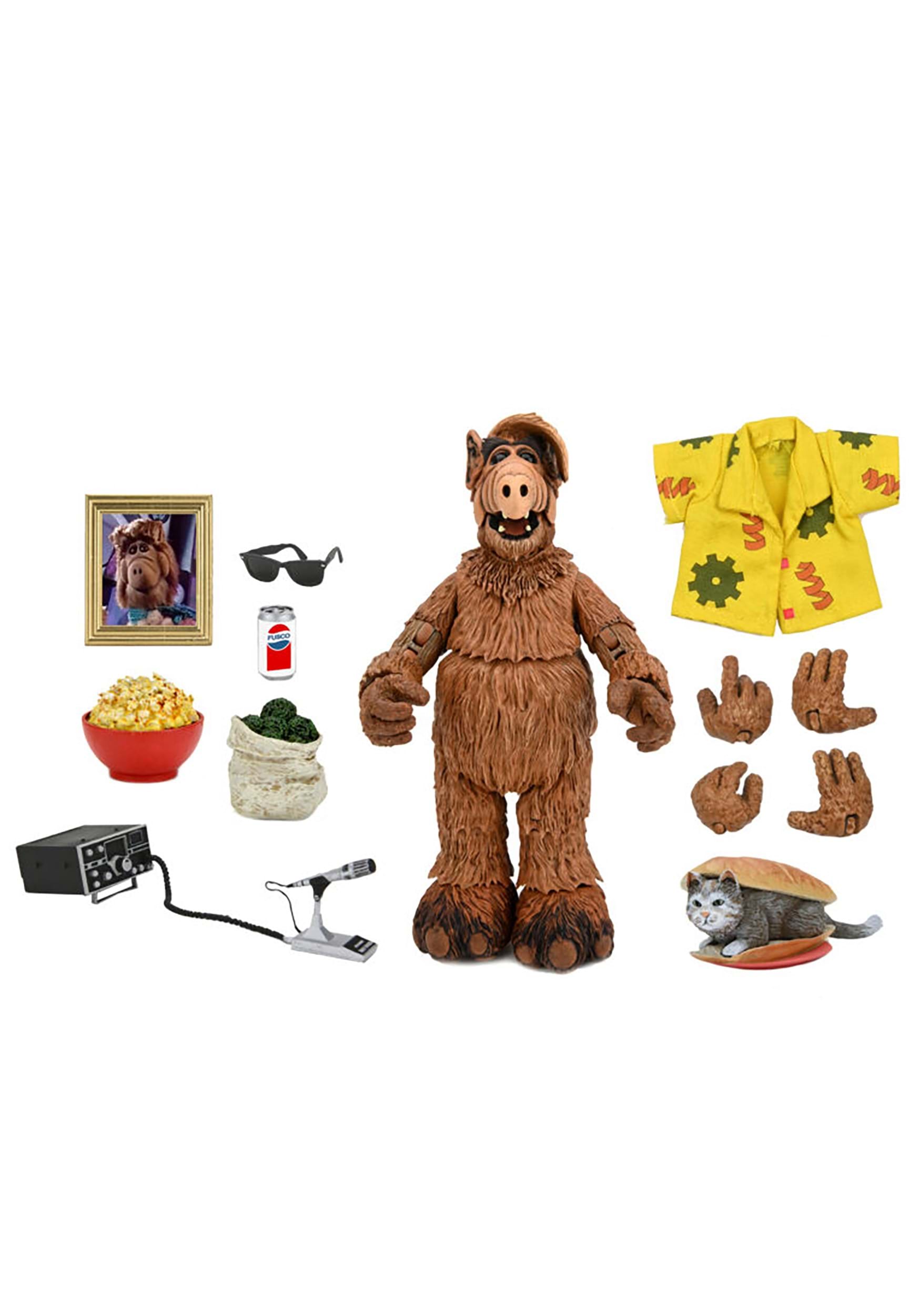 Alf Seven Inch Scale Action Figure | Collectible Action Figures