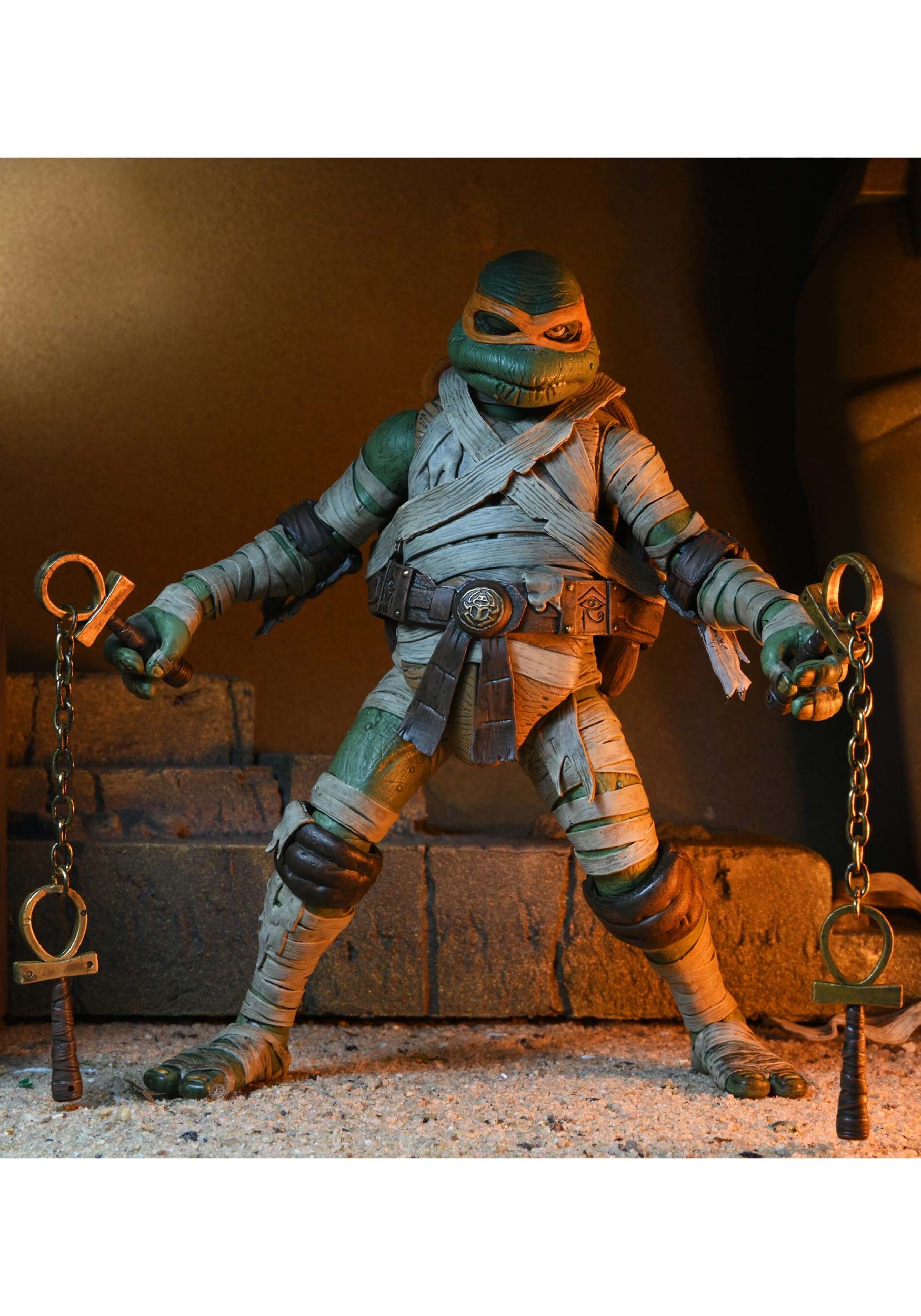 TMNT X Universal Monsters Michelangelo As The Mummy