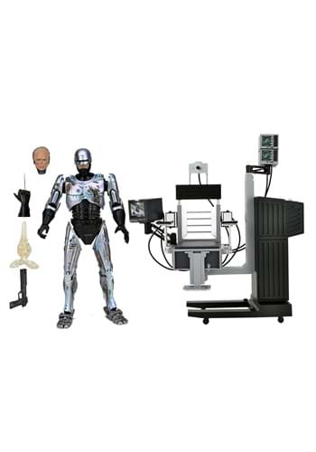 Damaged RoboCop with Chair 7 Inch Scale Action Figure