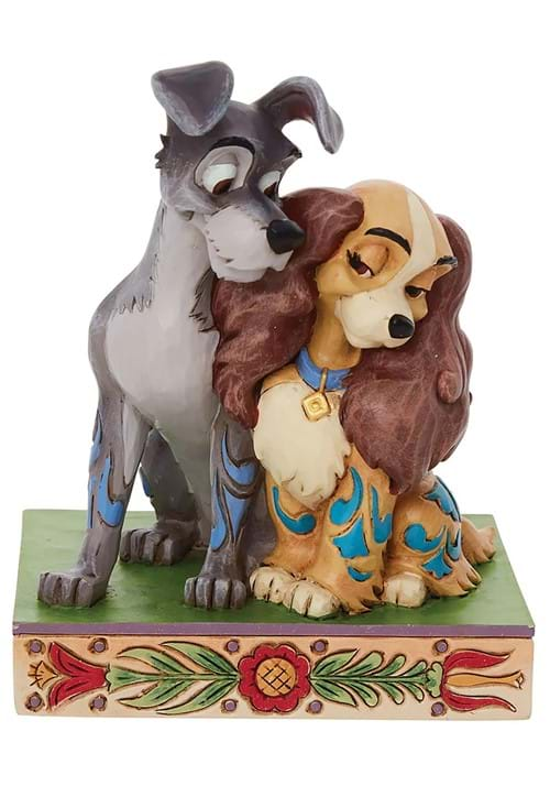 Jim Shore Lady & the Tramp Love Statue