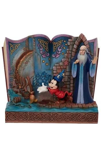 Jim Shore Sorcerer Mickey Storybook Diorama