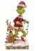 Jim Shore Grinch and Max Wrapped in Lights Figure