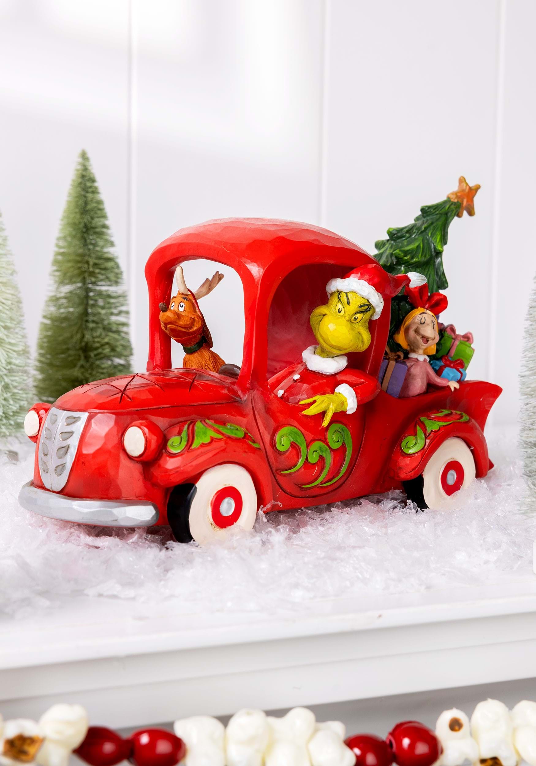 Jim Shore Grinch with Friends in Truck Figure
