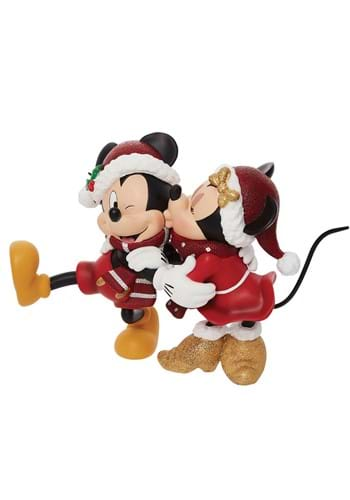 Disney Mickey & Minnie Holiday Statue