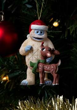 Jim Shore Rudolph and Bumble Ornament