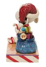 Jim Shore Santa Snoopy w/ List and Bag Statue Alt 3