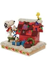 Jim Shore Snoopy with Woodstock Decorating Statue Alt 2