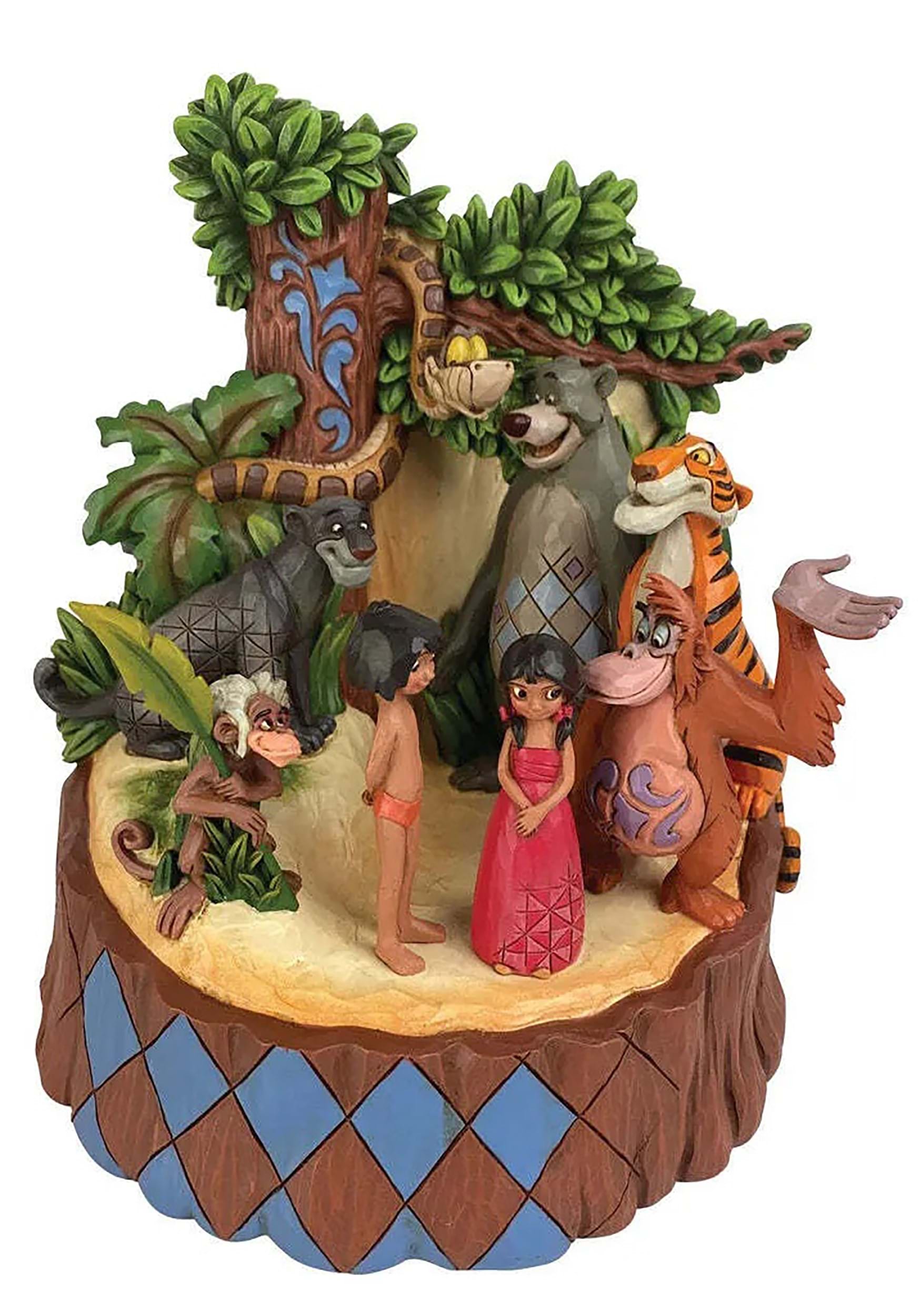 Disney Carved By Heart Jungle Book Jim Shore Diorama Statue