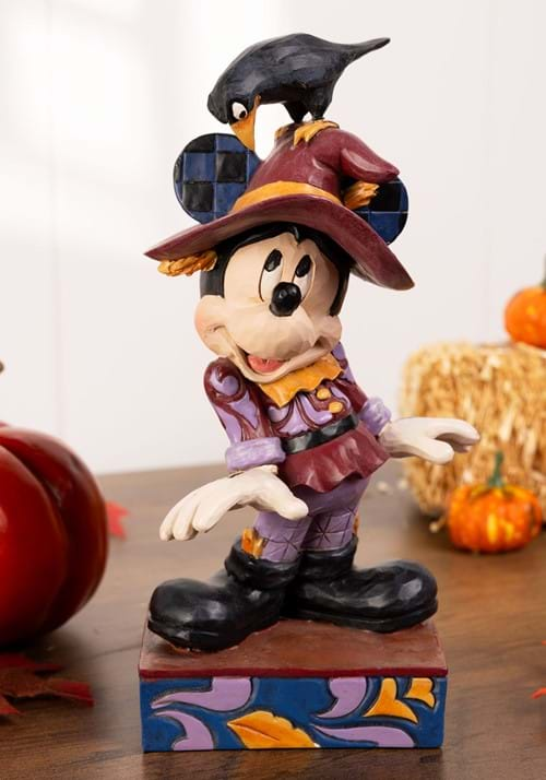 Jim Shore Scarecrow Mickey Statue