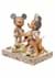 White Woodland Mickey & Minnie Statue Alt 2
