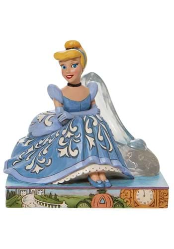 Disney Cinderella and Glass Slipper Statue
