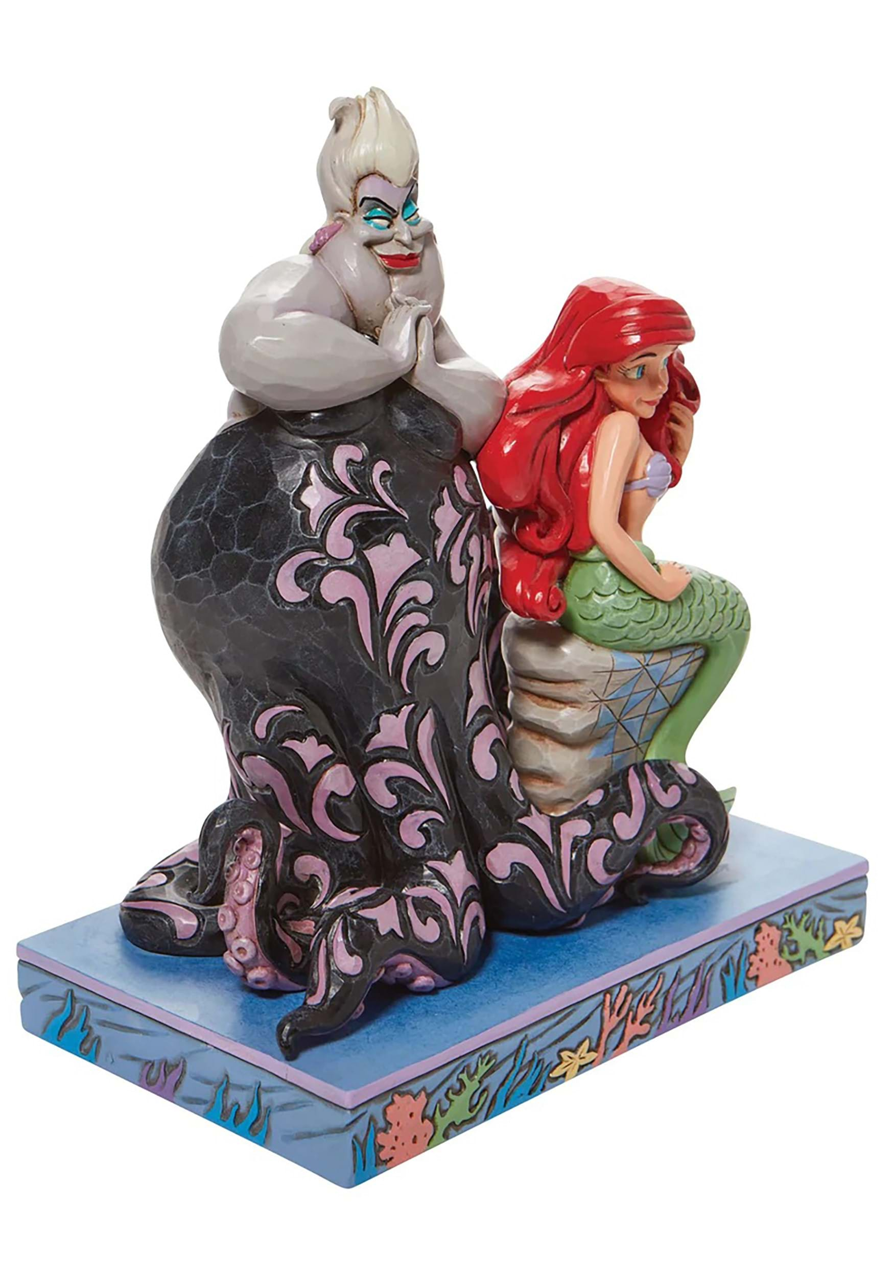 Jim Shore Disney Ariel & Ursula Statue