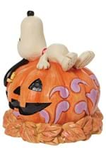 Jim Shore Snoopy Laying ontop of Pumpkin Statue Alt 3