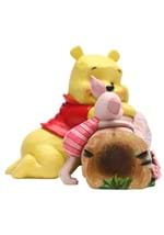 Jim Shore Winnie the Pooh and Piglet Log Statue Alt 3