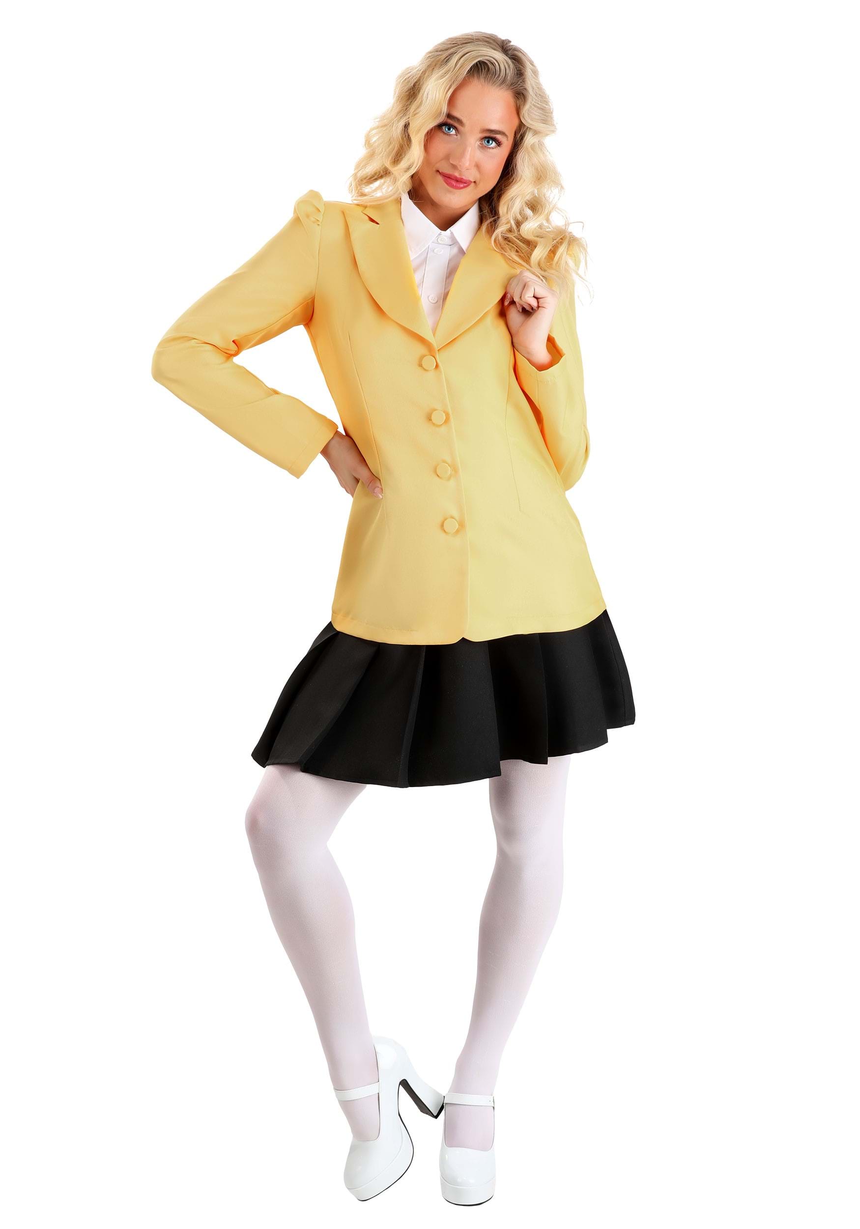 Photos - Fancy Dress FUN Costumes Heather McNamara Costume for Women | Movie Costumes Yellow/Black/White FUN4180AD