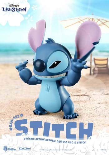 Heroes Disney Lilo And Stitch Stitch Cute Face Hoodie Blue