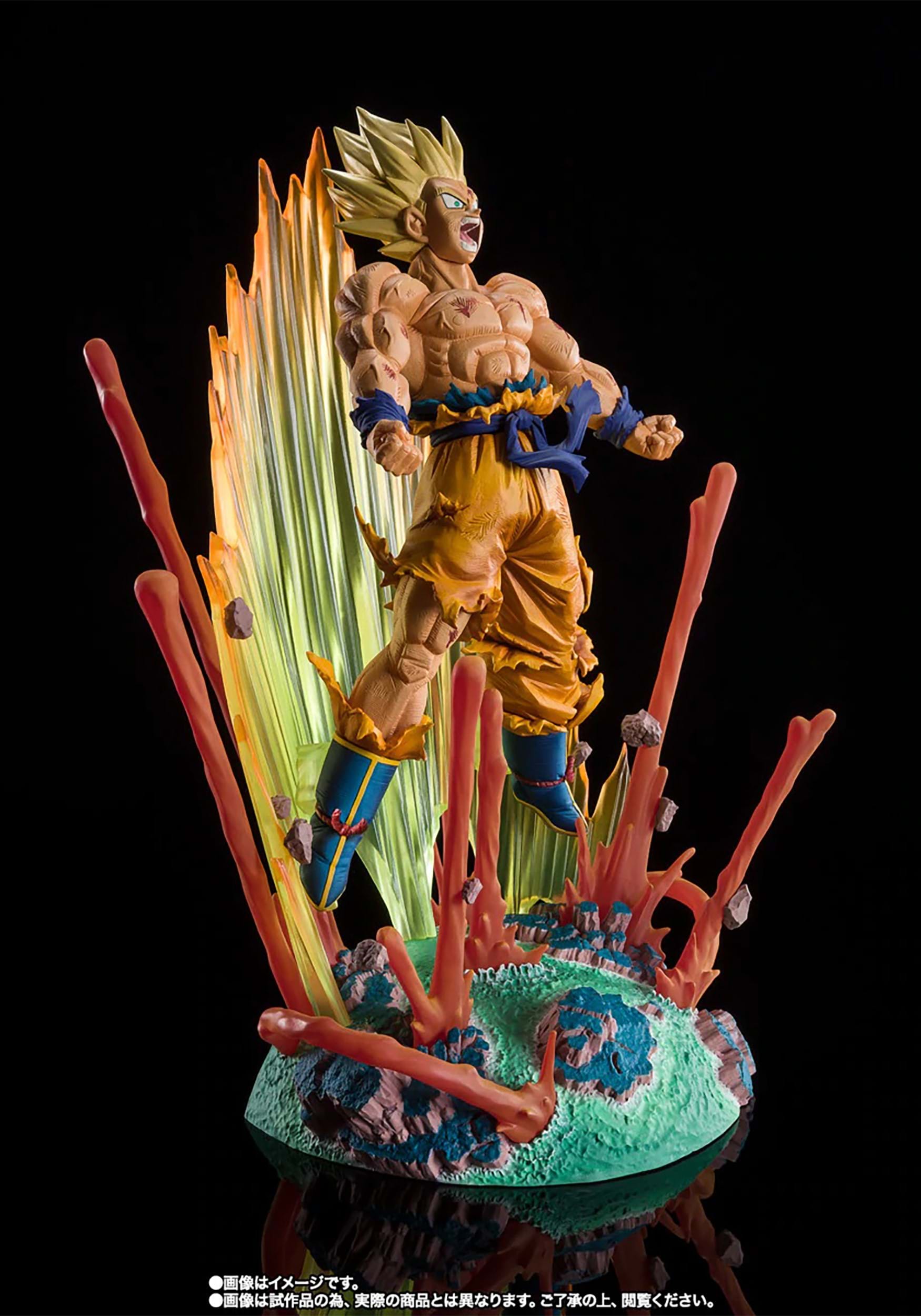 Are You Talking About Krillin Super Saiyan Goku Statue