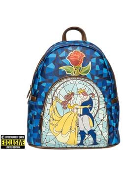 Beauty and the Beast Stained-Glass Window Mini-Backpack