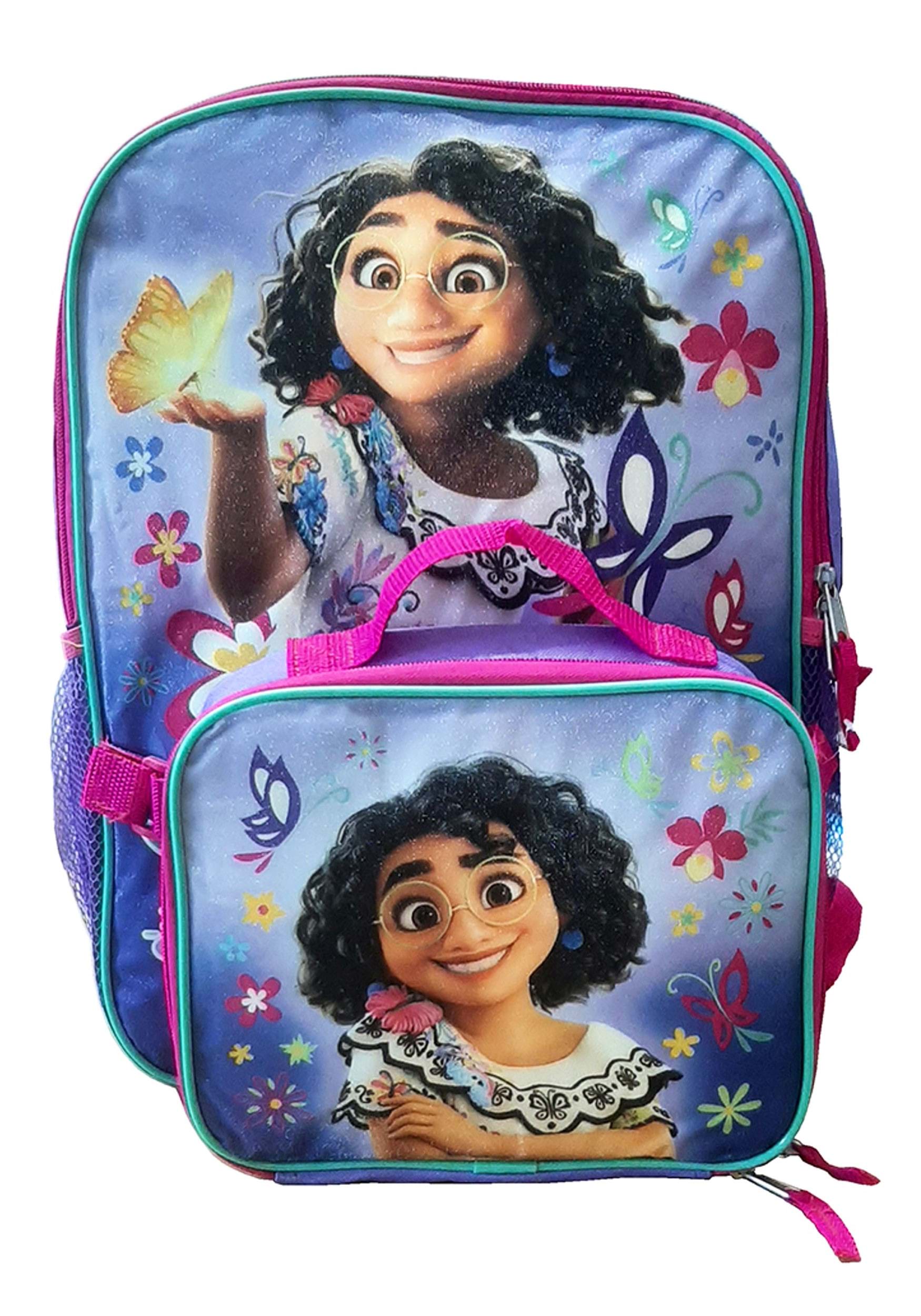 16 Encanto Mirabel Backpack With Lunch Kit , Disney School Kits